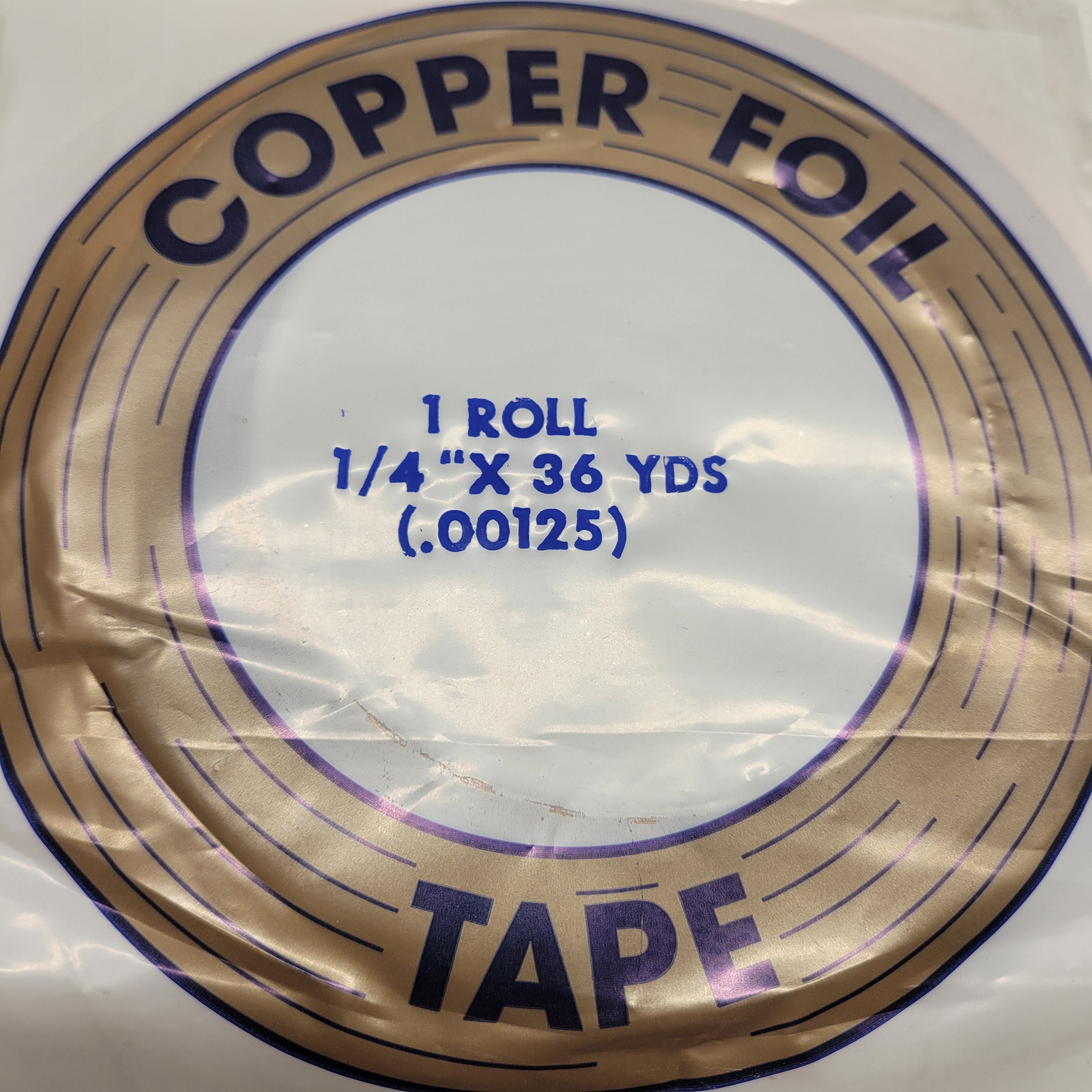1/4" EDCO Copper Foil Tape (36 yds)